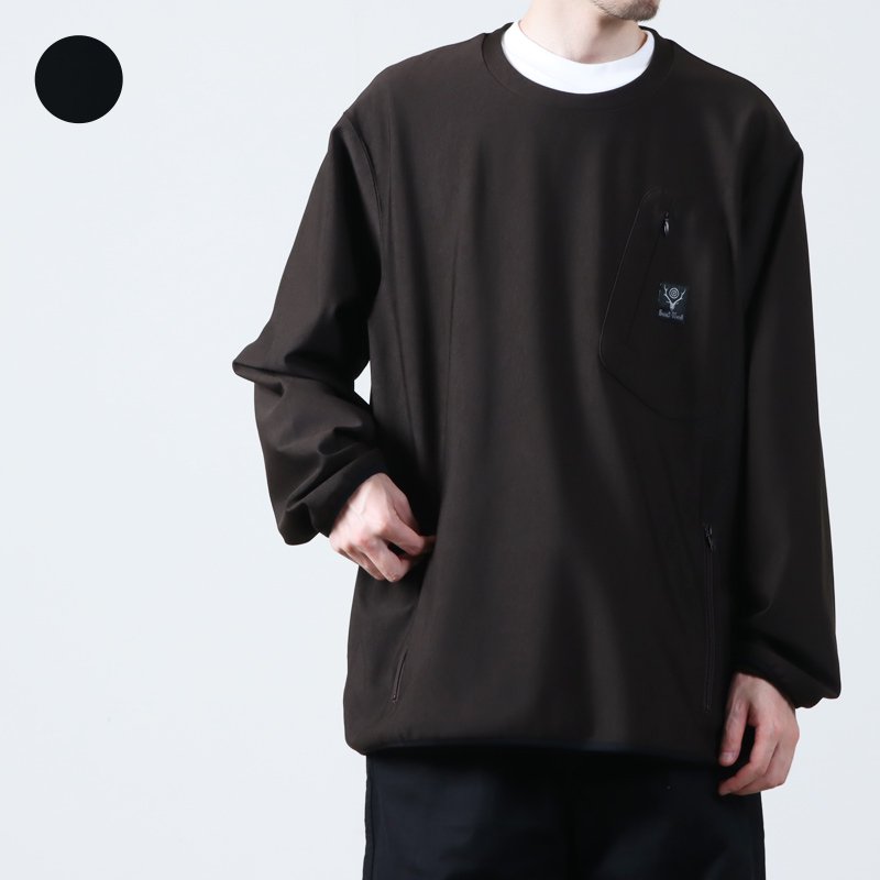 South2 West8 (サウスツーウエストエイト) Crew Neck Scouting Shirt - N/PE/PU Tricot  Jersey / クルーネック スカウティングシャツ