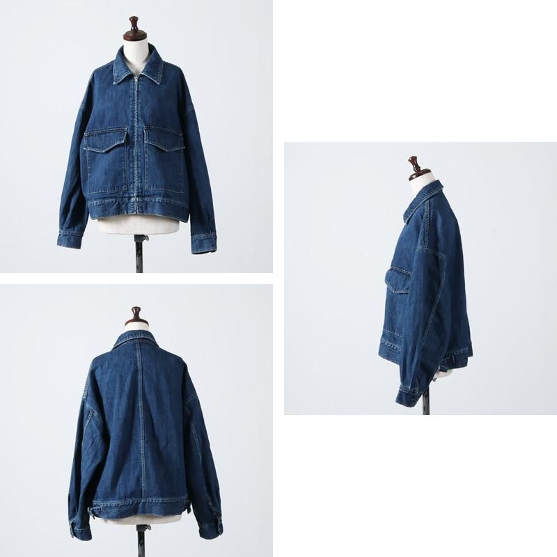 Graphpaper グラフペーパー Selvage Denim Trucker Jacket (DARK