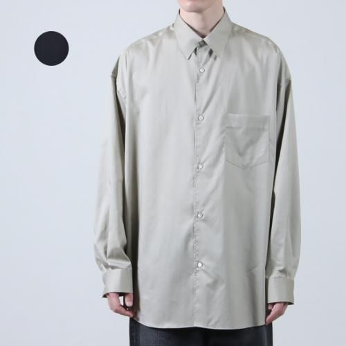 Graphpaper グラフペーパー　長袖　シャツ2020AW Graphpaper (グラフペーパー) Broad L/S Oversized Regular
