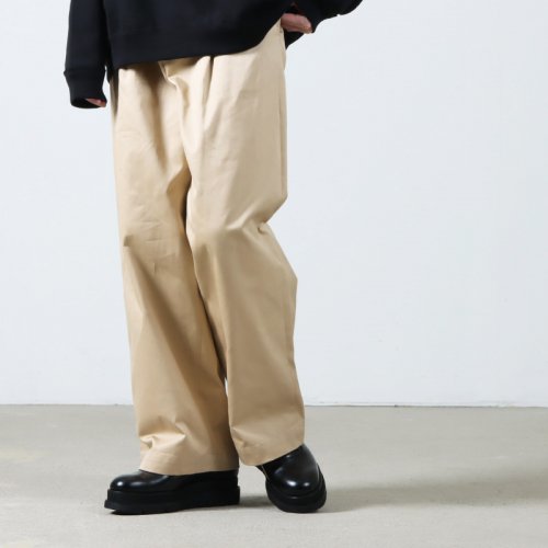 Graphpaper (եڡѡ) Westpoint Chino Wide Straight Trousers / ȥݥȥΥ磻ɥȥ졼ȥȥ饦