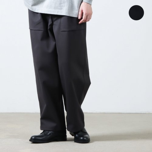 CURLY (꡼) SOLID DOUBLE-KNIT WIDE BAKER PANTS / åɥܡ˥å 磻ɥ١ѥ