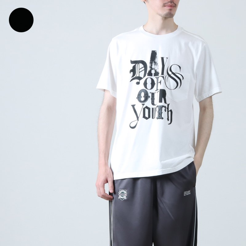 TAKAHIROMIYASHITATheSoloist. (タカヒロミヤシタザソロイスト) s/s tee.（days of our youth  grey） / ショートスリーブTシャツ（days of our youth grey）