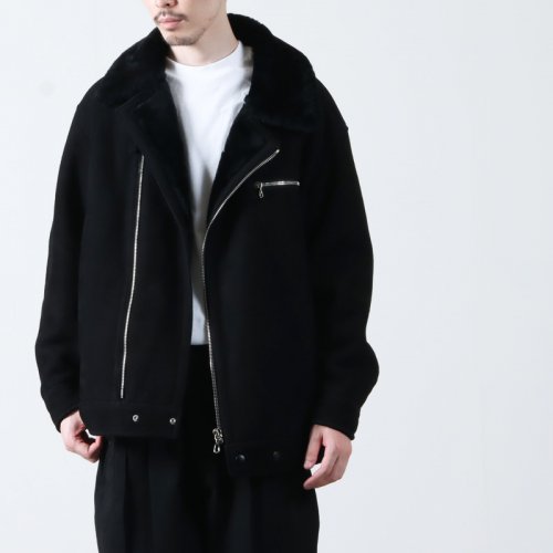 Graphpaper (եڡѡ) Sheep Mouton Aviator Jacket / ץࡼȥ ӥ㥱å