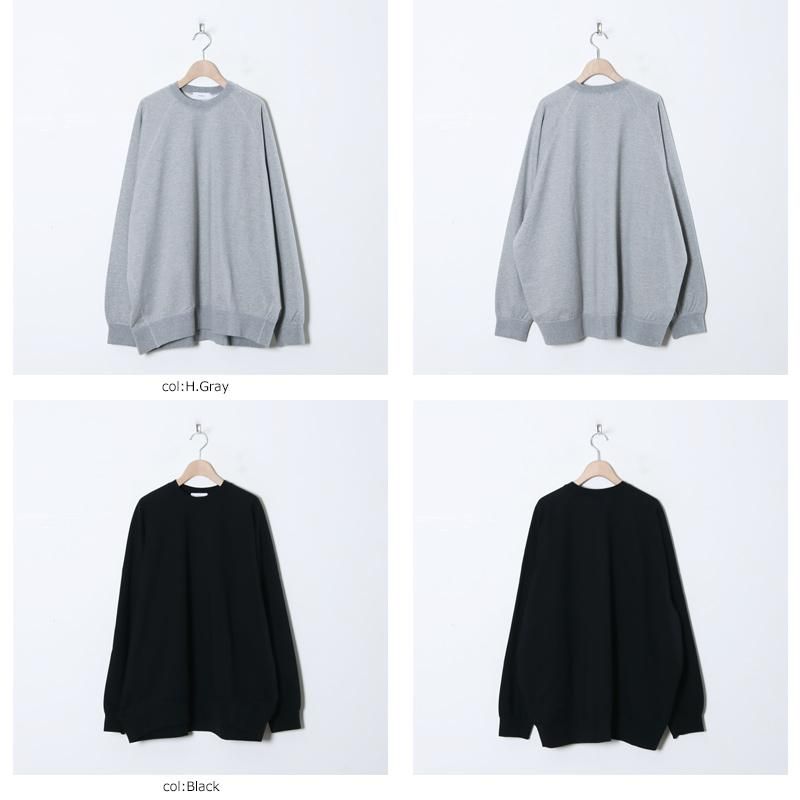 Graphpaper (グラフペーパー) Ultra Compact Terry Crew Neck Graphpaper (グラフペーパー) Ultra Compact Terry Crew Neck