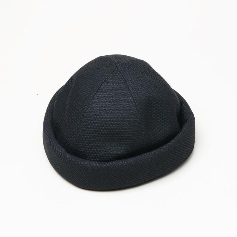 roundabout (ラウンダバウト) Sashiko Roll Cap / 刺し子ロール