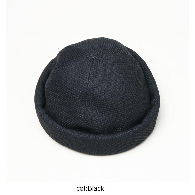 週末値下げ☆ VUJADE ROY SASIKO COTTON HAT ROY SASIKO COTTON HAT (ANTHRACITE) | Why are you here?