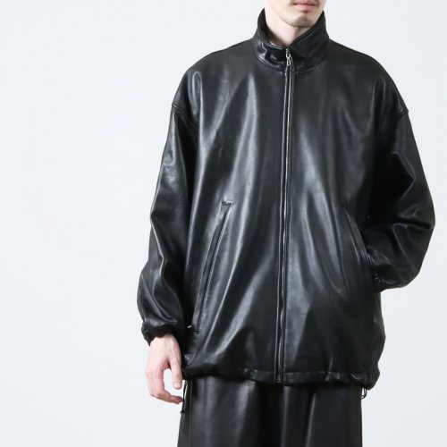 Graphpaper (グラフペ〖パ〖) Sheep Leather Track Blouson / シ〖プレザ〖トラックブルゾン