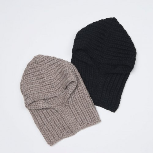 KIJIMA TAKAYUKI (ޥ業) WOOL CHUNKY BALACLAVA / 󥭡Х饯