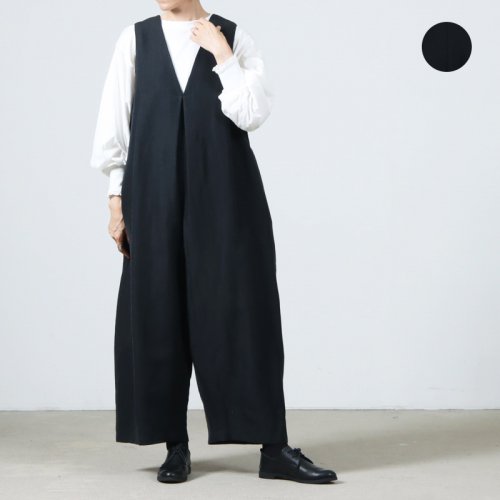 Atelier d'antan (ȥꥨ 󥿥) Dillon Wool Linen Jumpsuit / Vͥåץ