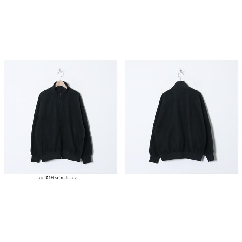 blurhms (ブラームス) Pe/silk Fleece Track Jacket blurhms (ブラームス) Pe/silk Fleece Track Jacket