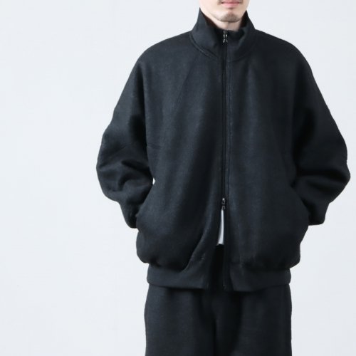 blurhms (֥顼ॹ) Pe/silk Fleece Track Jacket / ݥꥨƥ륷륯 ե꡼ȥå㥱å