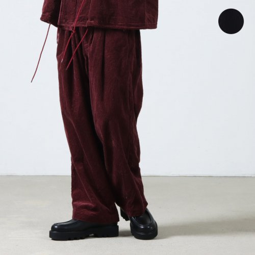 roundabout (饦Х) Corduroy 2tuck Pants / ǥ2åѥ