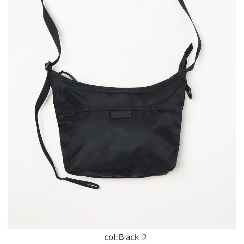 bagjack (バッグジャック) MINI SHOULDER BAG BLACK 2 / ミニショルダーバッグ ブラック2