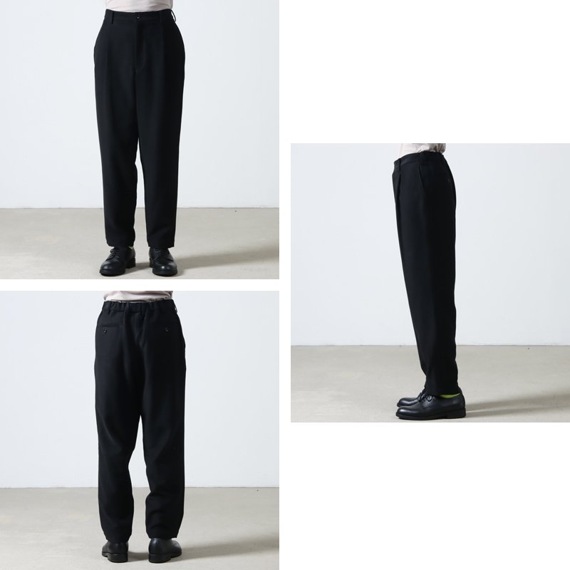 Graphpaper (グラフペーパー) Supima Moleskin Tapered Trousers / スーピマモールスキン テーパードトラウザーズ