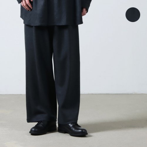 Graphpaper (եڡѡ) Wool Smooth Flannel Easy Wide Pants / 륹ࡼեͥ륤磻ɥѥ