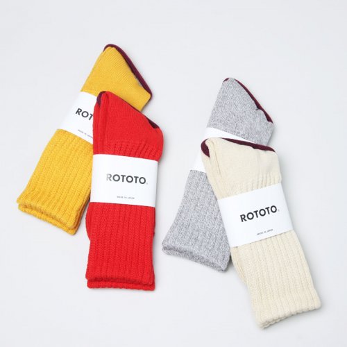 RoToTo (ȥ) LOOSE PILE CREW SOCKS / 롼ѥ륯롼å