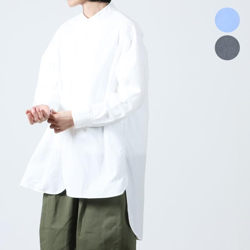 MidiUmi (ミディウミ) ワイドロングシャツ