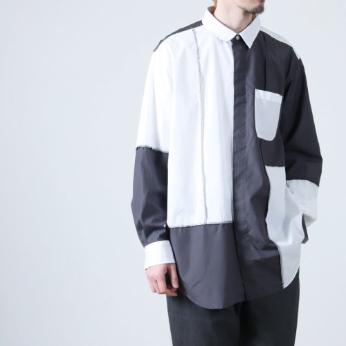 ENGINEERED GARMENTS (󥸥˥ɥ) Combo Short Collar Shirt - Broadcloth / ܥ硼ȥ顼