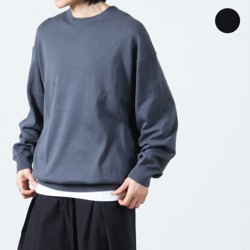 Graphpaper (եڡѡ) Suvin High Gauge L/S Crew Neck Knit / ӥϥ󥰥꡼֥롼ͥå˥å