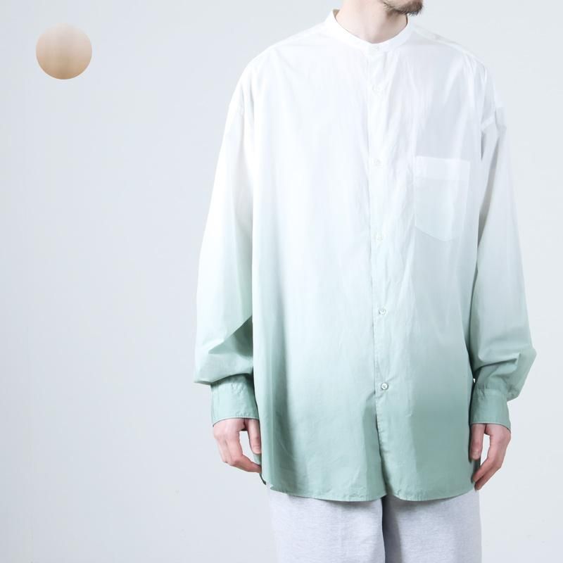 レディース】Broad L/S Oversized Regular Collar Shirt