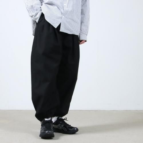 roundabout (饦Х) Cotton Serge 3tuck Big Balloon Pants / åȥ󥵡3åӥåХ롼ѥ