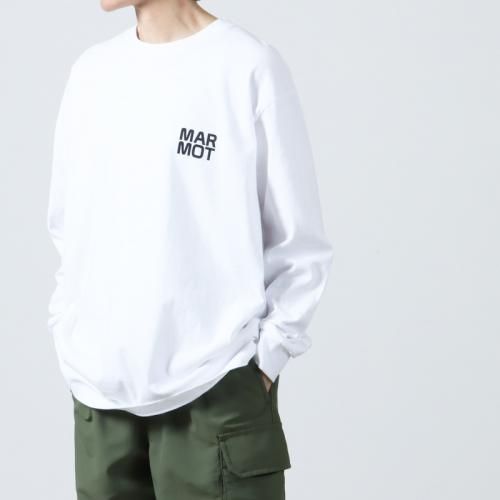 MARMOT (ޡå ԥ) LOGO LS /  󥰥꡼֣