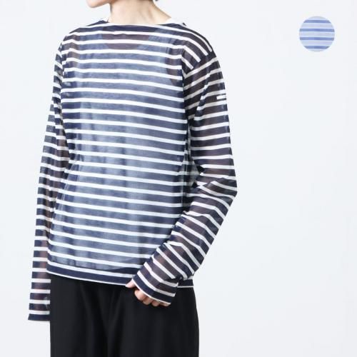 美品 VAINL ARCHIVE 24SS タイダイ長袖シャツ ブルー ロンT