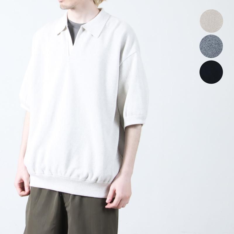 crepuscule | 鹿の子スキッパーポロシャツ MEN（ポロシャツ