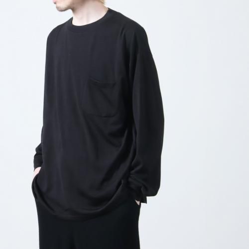 COMOLI / コモリ】コットンジャージ ベースボールTシャツ（T