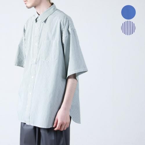 YAECA (ヤエカ) WRITE LONG SLEEVE TUCK DRESS / ライトロング