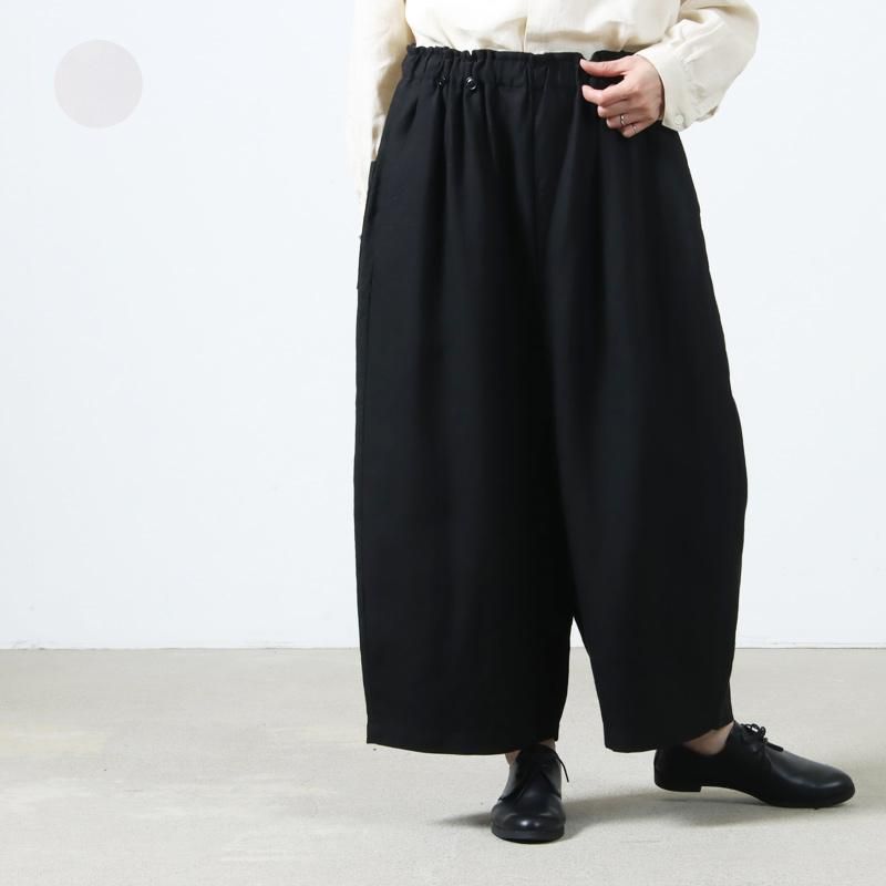 Vlas blomme (ヴラスブラム) ウォッシュドリネン サルエルパンツ Vlas blomme (ヴラスブラム) ウォッシュドリネン サルエルパンツ