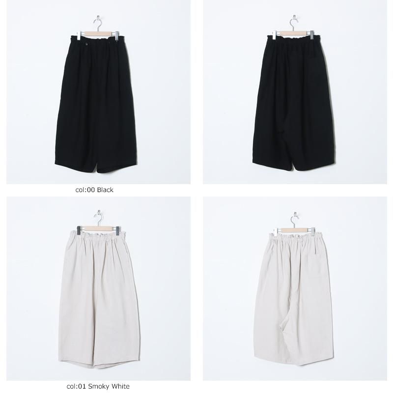 Vlas blomme (ヴラスブラム) ウォッシュドリネン サルエルパンツ