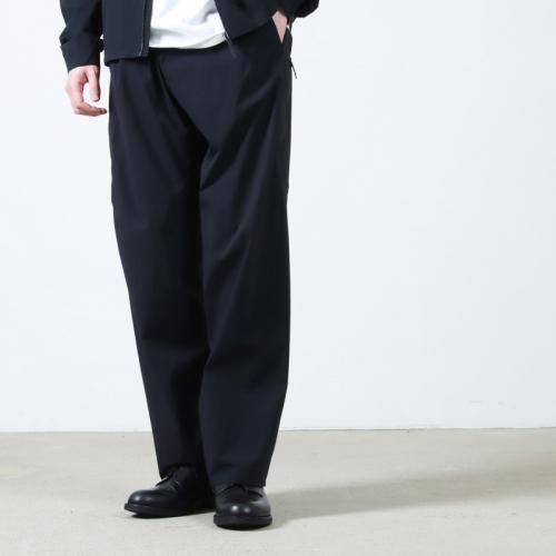 Graphpaper Selvage Denim Two Tuck Tapered Pants - LIGHT FADE