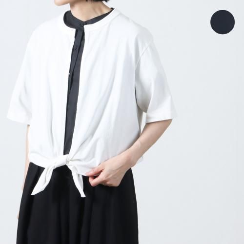 unfil (ե) dry touch cotton jersey front-tie T-cardigan / ɥ饤ååȥ󥸥㡼եȥTǥ