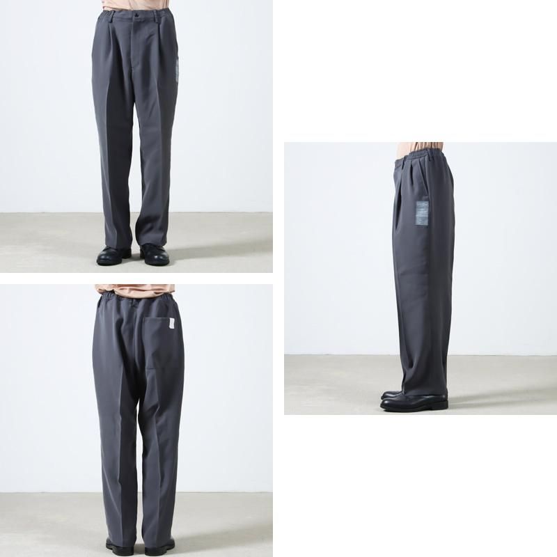 N.HOOLYWOOD (エヌハリウッド) DOUBLE TUCK TROUSERS / ダブル