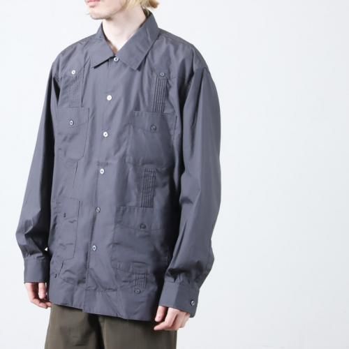 ENGINEERED GARMENTS (󥸥˥ɥ) Guayabera Shirt 100's Broadcloth / ٥饷