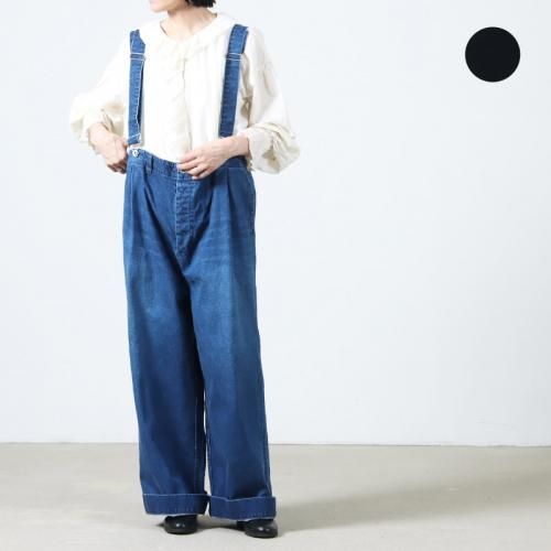 YAECA (ヤエカ) WRITE GATHER SMOCK ONE PIECE Linen / ライト