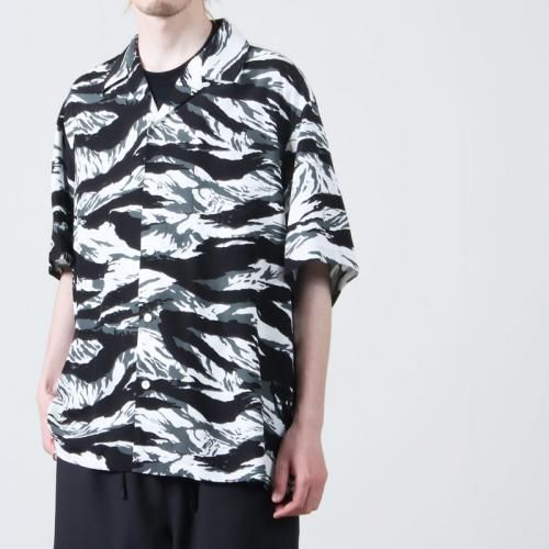 TAKAHIROMIYASHITATheSoloist. (ҥߥ䥷) hawaiian shirt.(tiger camouflage) / ϥ磻󥷥
