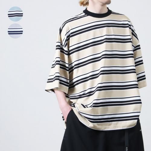 is-ness (ͥ) BALLOON BORDER T-SHIRT / Х롼ܡT