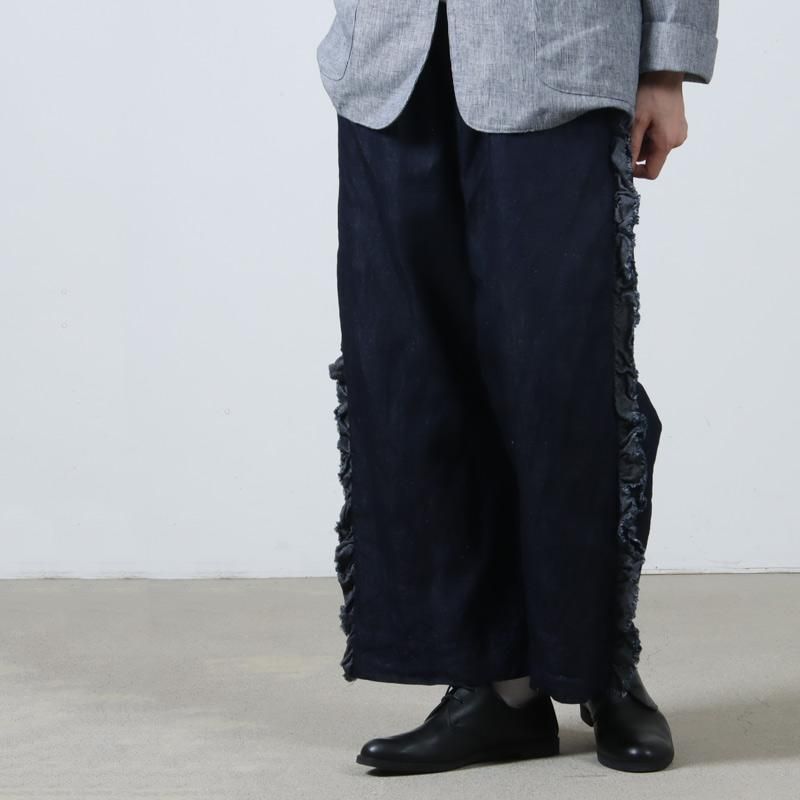 Gauze# インディゴ ビビアンパンツ Gauze (ガーゼ) INDIGO VIVIENNE PANTS / インディゴヴィヴィアンパンツ