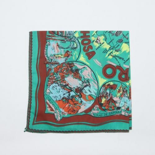 BINDU (ӥɥ) Bandana Rio de Janeiro - Green Type / Х ꥪǥͥ ꡼