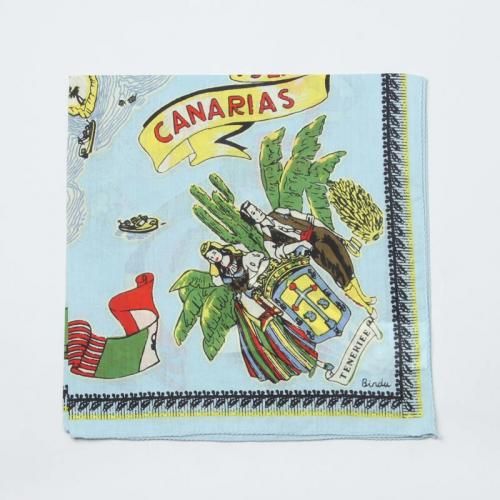 BINDU (ӥɥ) Bandana Canary - L.Blue Type / Х  ʥ꡼ 饤ȥ֥롼