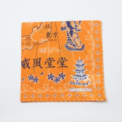 BINDU (ӥɥ) Bandana Tokyo - ⿧ / Gold Type / Х  ⿧