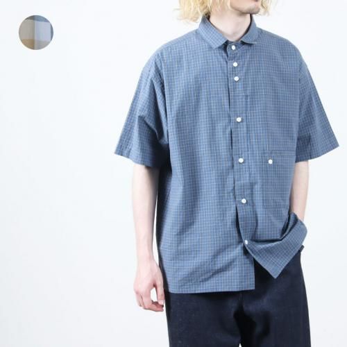 WELLDER 』 Dual Layered Bask Shirt。 | IDIOME homme.