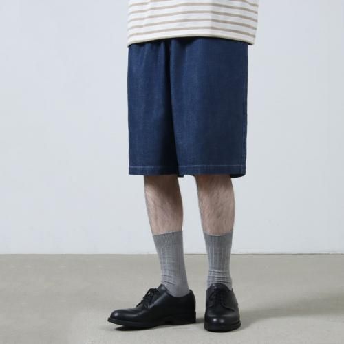 Fresh Service (եå奵ӥ) LIGHT DENIM EASY SHORTS / 饤 ǥ˥।ѥ