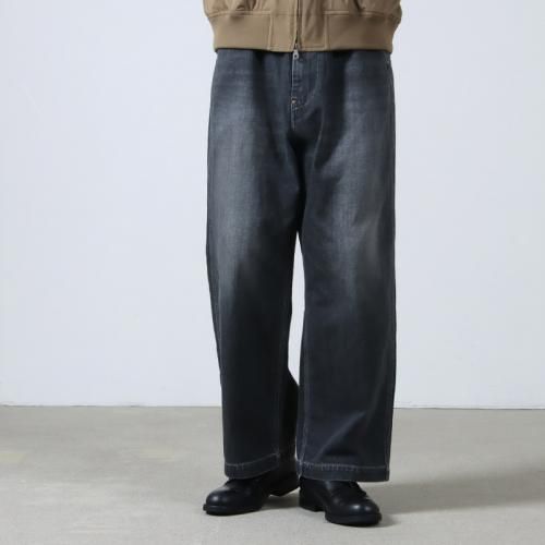 Ordinary Fits (ǥʥ꡼եå) BELL PANTS BLACK USED / ٥ѥ ֥å桼