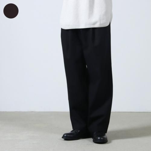 MARKAWARE (ޡ) DOUBLE PLEATED EASY TROUSERS / ֥ ץ꡽ƥå ȥ饦