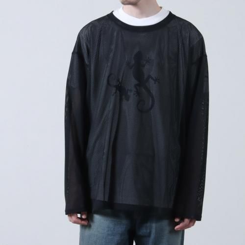 South2 West8 (ġȥ) S.S. Crew Neck Shirt - Knit Mesh / 롼ͥå ˥åȥå