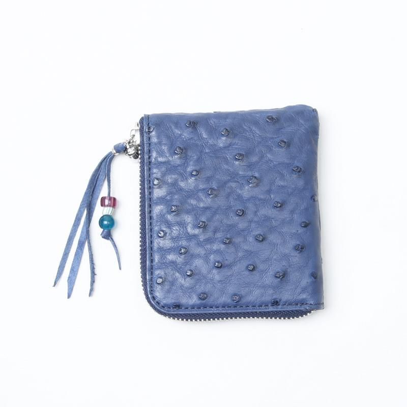 BRU NA BOINNE (ブルーナボイン) Ostrich small wallet