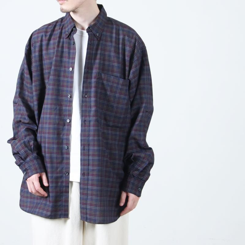 DAIWA PIER39 (ダイワピア39) TECH BUTTON DOWN SHIRT L/S TATTERSALL
